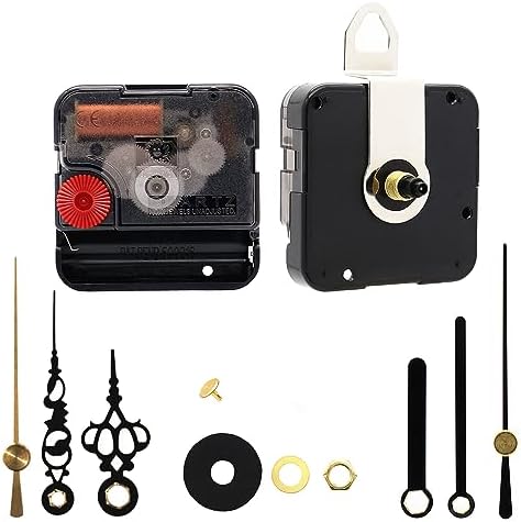 Sweep Silent Clock Mechanism with 2 Sets Small Hands - TIKROUND 12888 Customizable