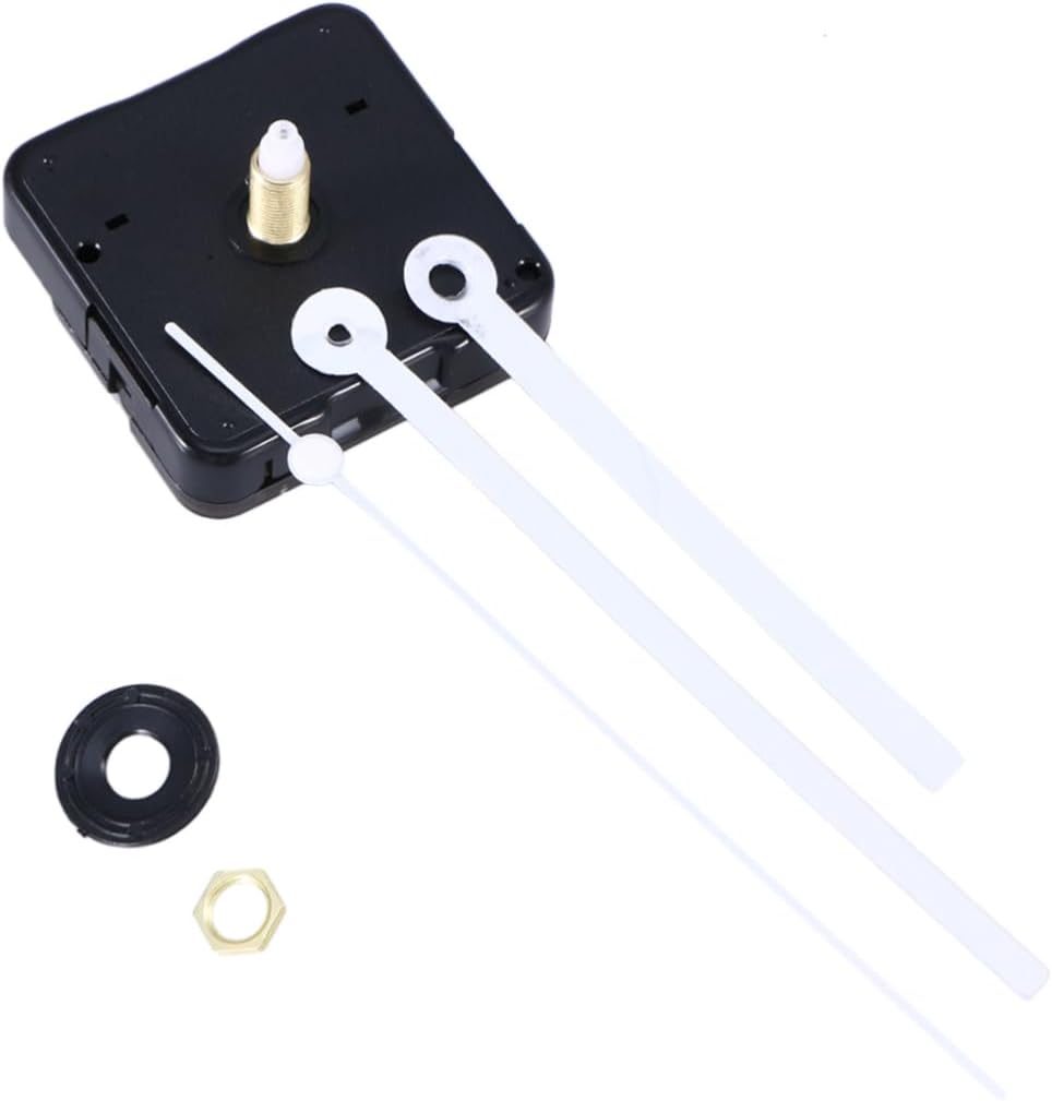 HoliBanna Replacement Silent Clock Movement Kit White