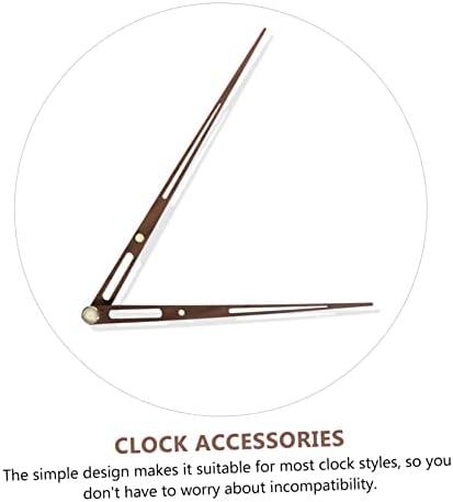 Mikikit 50cm Wall Clock Hand Replacement Set - Modern Nordic Style