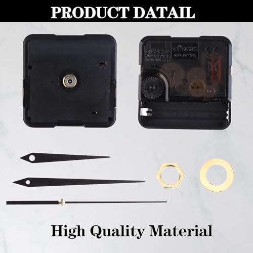 30-Pack Replacement Quartz Clock Movement Kit for Repairing Installing