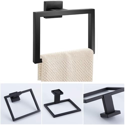 2-Piece Stainless Steel Towel Ring Set