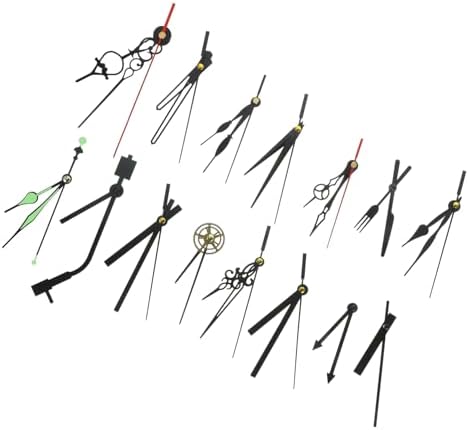 Replacement Clock Hands Kit for Wall Clocks Aluminum 15 Sets