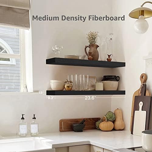 24-inch Bathroom Shelves by QEEIG