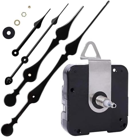 Precision Clock Movement Mechanism with High Torque 11-Inch Spade Hands