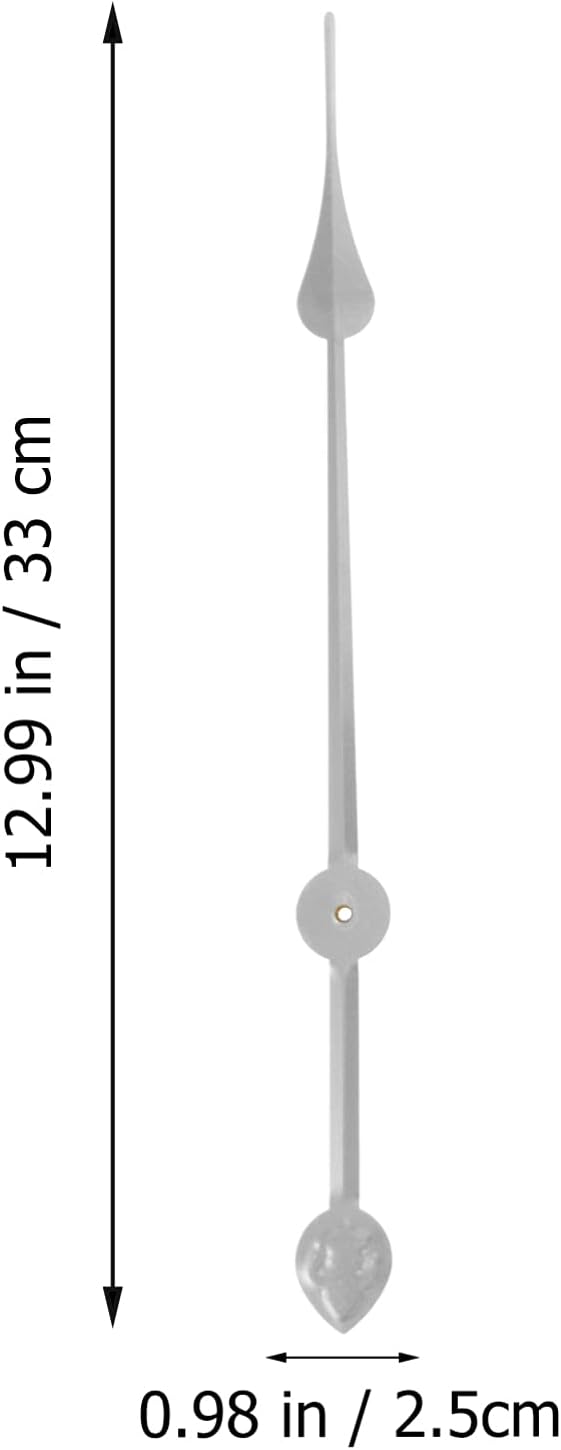 Durable Aluminum Clock Hand Replacement Set with Easy Installation