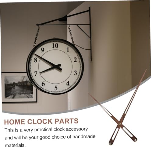 Modern Black walnut Wooden Clock Hands Set for DIY Clocks