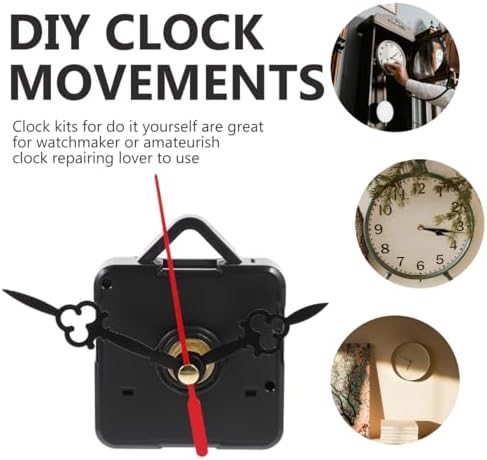 Angoily Wall Clock Movement Mechanism Kit Replacement for DIY Repair