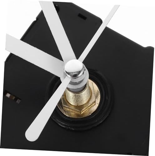 TOBBOMEY Clock Hands Replacement for DIY Wall Clock Mute Plastic Mechanism Kit