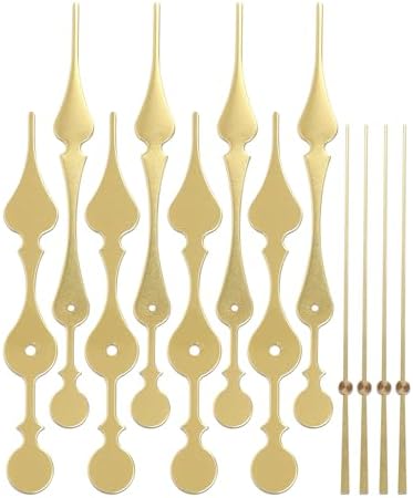 Easy Clock Hands Replacement Kit - 8 Pcs for Your Wall Table Clocks