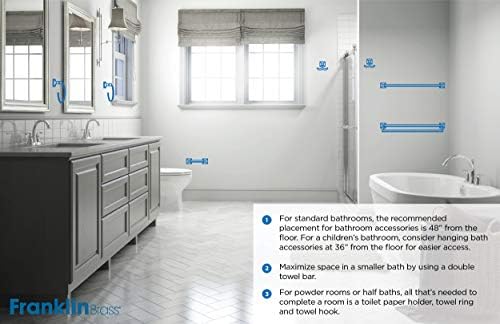 Maximized Space in Your Bathroom with the Franklin Brass Maxted Toilet Paper Holder