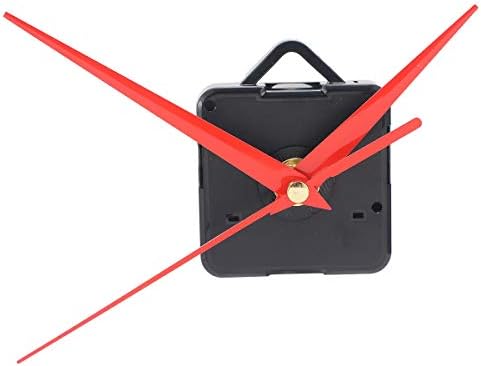 Essential Wall Clock Repair Kit Red Hands