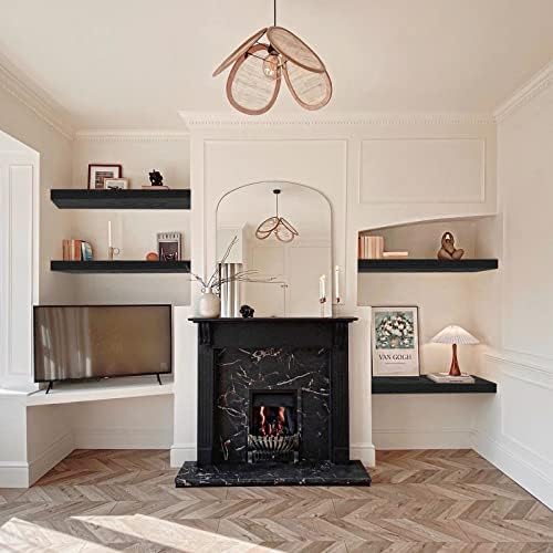 24-inch Bathroom Shelves by QEEIG