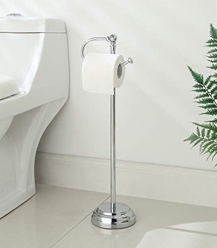 Stylish Durable Bathroom Tissue Holder with Chrome Finishing