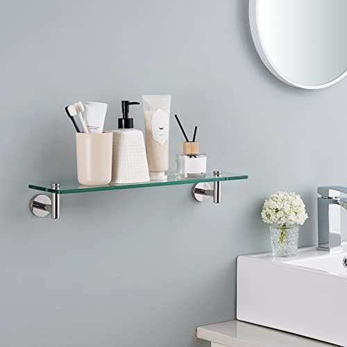 KES Premium Tempered Glass Shelf for Bathroom