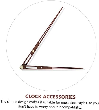 Modern Black walnut Wooden Clock Hands Set for DIY Clocks