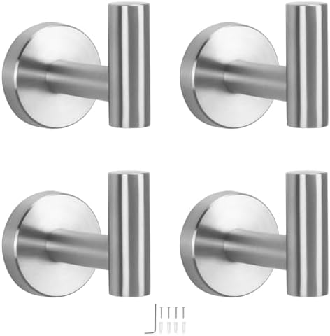 Versatile and Durable Towel Hook Set