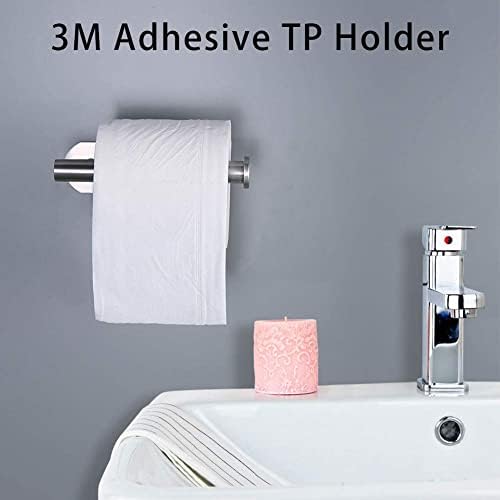 Secure 3M Toilet Paper Holder Stainless Steel Easy