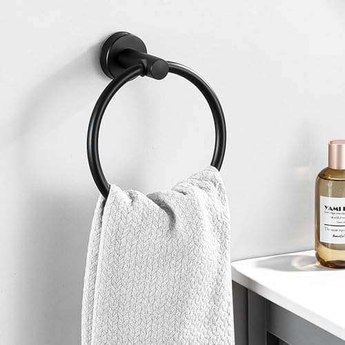 Matte Black 14-Piece Bathroom Hardware Set