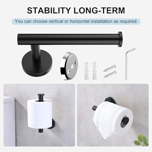 SetSail Elevate Your Bathroom with Premium 304 Stainless Steel Holder Set