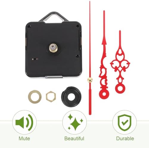 Simple Wall Clock Mechanism Kit for No Battery Quiet Home Use