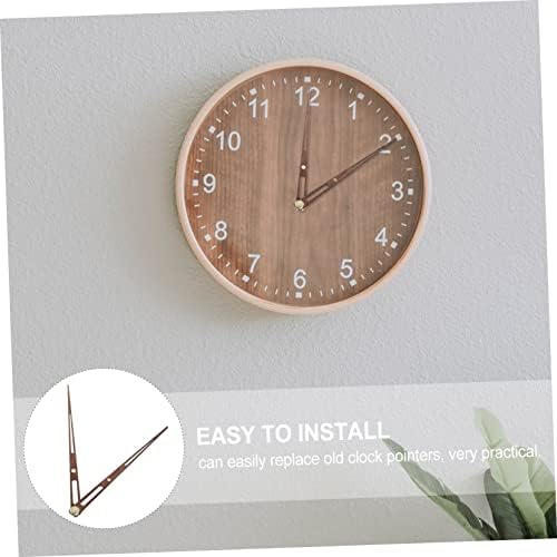 Modern Black walnut Wooden Clock Hands Set for DIY Clocks