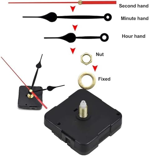 7 Sets Quartz Clock Movement Mechanisms