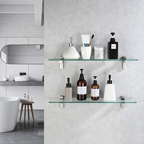 KES Tempered Glass Shelves for Bathroom Space-Saving Best Choice