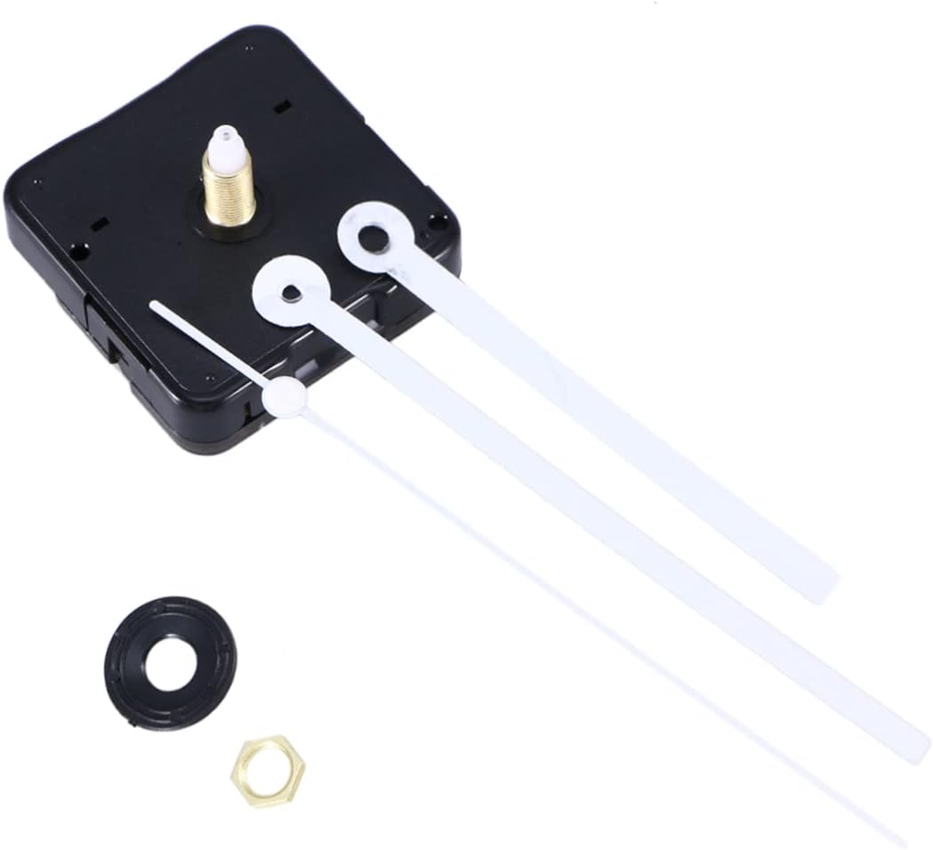 DECHOUS Replacement Clock Hands Kit for DIY Wall Clocks - Silent Movement Mechanism