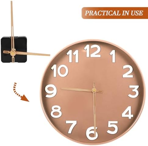 UKCOCO - Silent Quiet 10 quartz clock movement kit