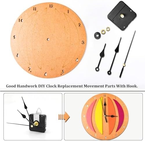 Precise 28mm quartz clock movement kit