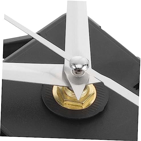 Homoyoyo Wall Clock Movement Kit 3-Hand Replacement with Silver Precise