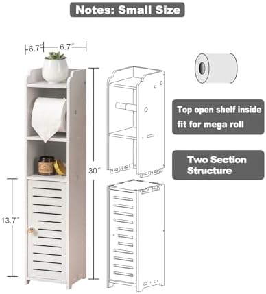 Step-By-Step Guide To Using The AOJEZOR Toilet Paper Holder Stand