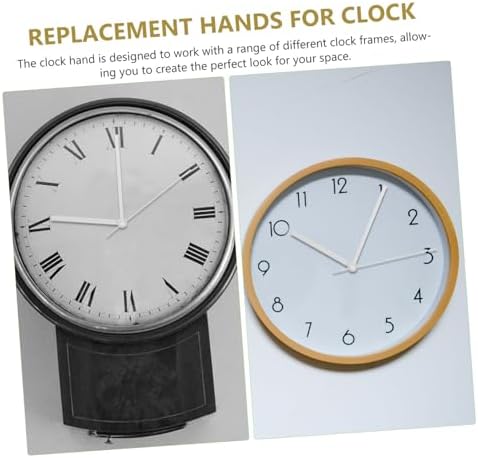 Precision-engineered Replacement Clock Hands for Aluminum Clocks