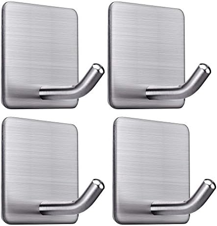 Heavy Duty Adhesive Towel Hook Set