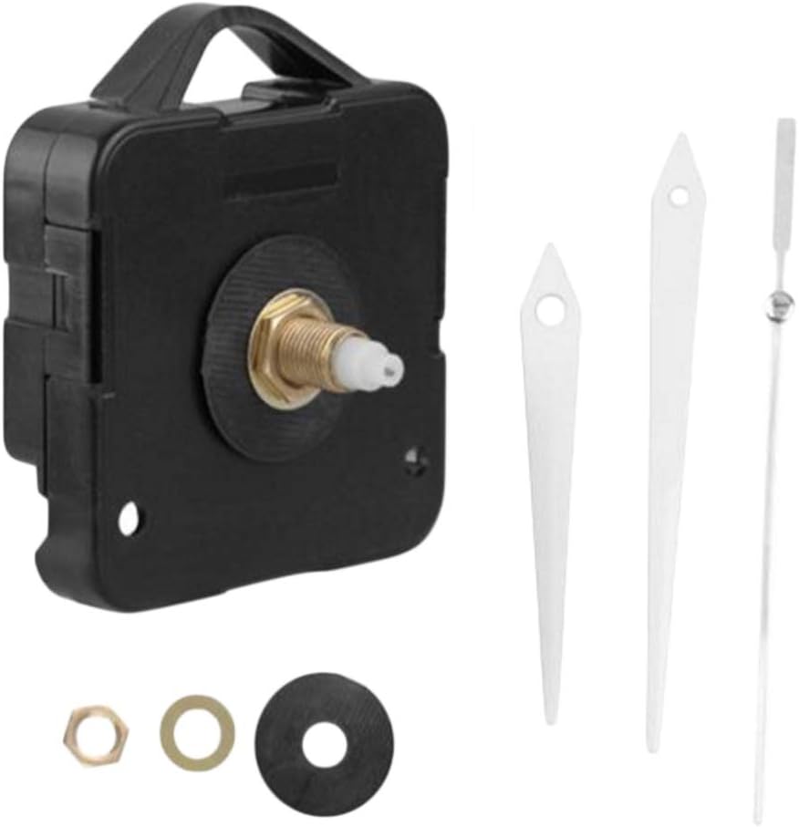 VALICLUDClock Mechanism Replacement Set with 3 Styles for DIY Wall Clocks