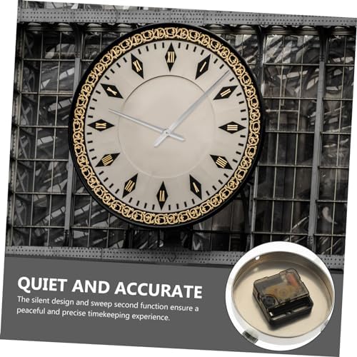 Pro-Aligned Clock Repair Kit Metal Mechanism Set for DIY Clocks
