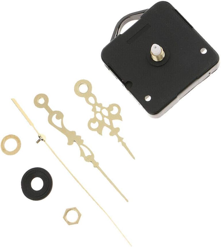 Delmitan ColorD Wall Quartz Clock Mechanism Replacement Set