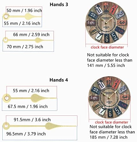 12888 Quartz Digital Wall Clock Movement Mechanism