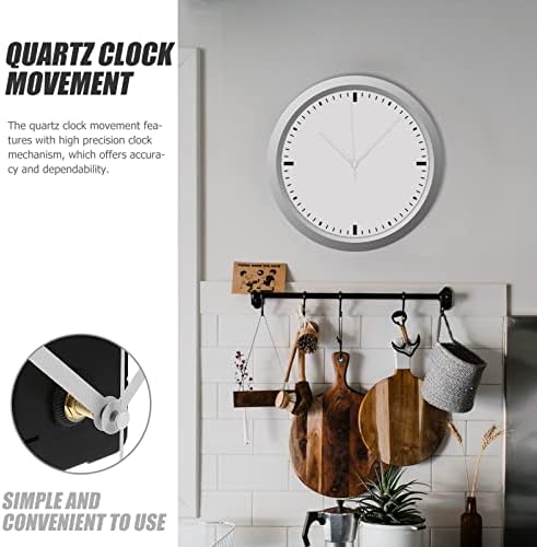 SUPVOX Clock Mechanism Replacements for DIY Wall Clocks 2-Piece Set
