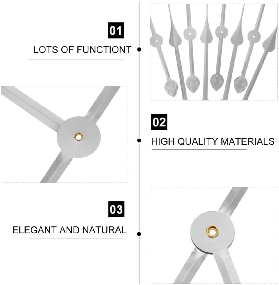 Homoyoyo 5 Set DIY Clock Hands for Wall Clocks