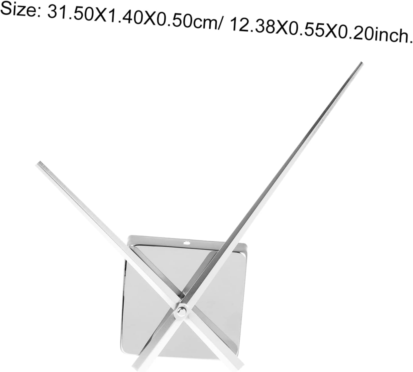 IWOWHERO Clock Mechanism Replacement Metal Plastic Kit for DIY Home Clock Replacement