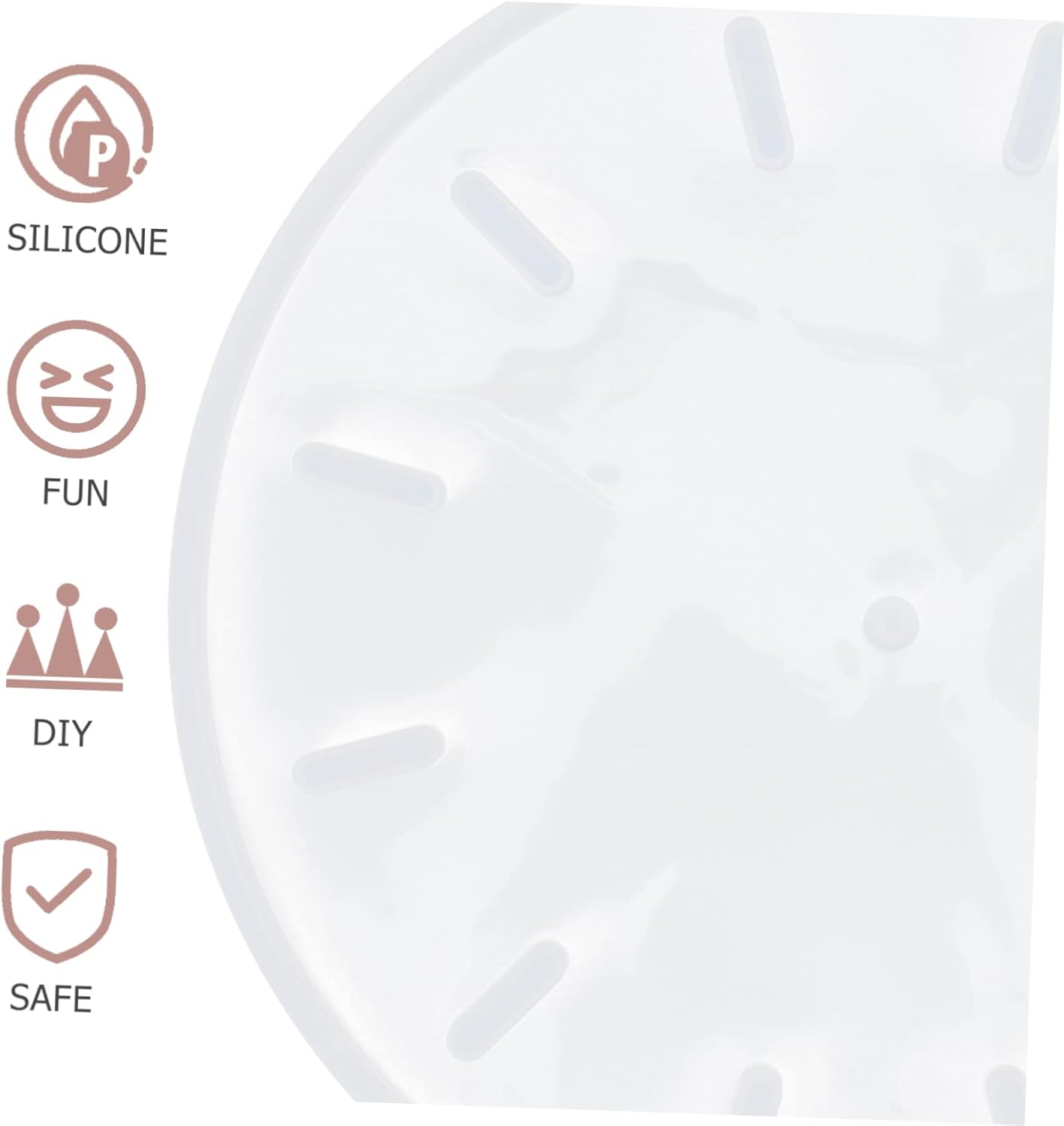 Crafty Clock Creations DIY Silicone Mold Kit for clock faces