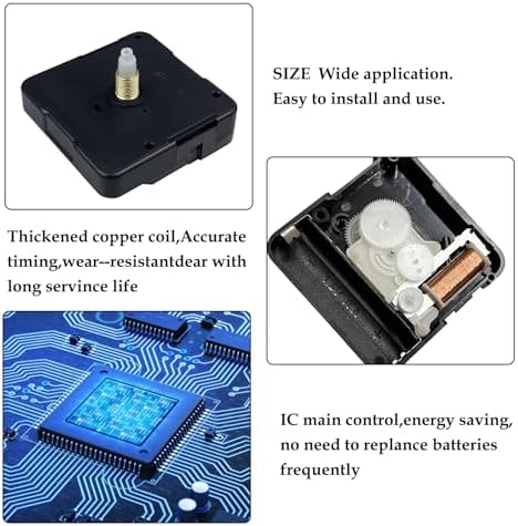 Reliable Clock Mechanism Replacement for DIY wall Clocks