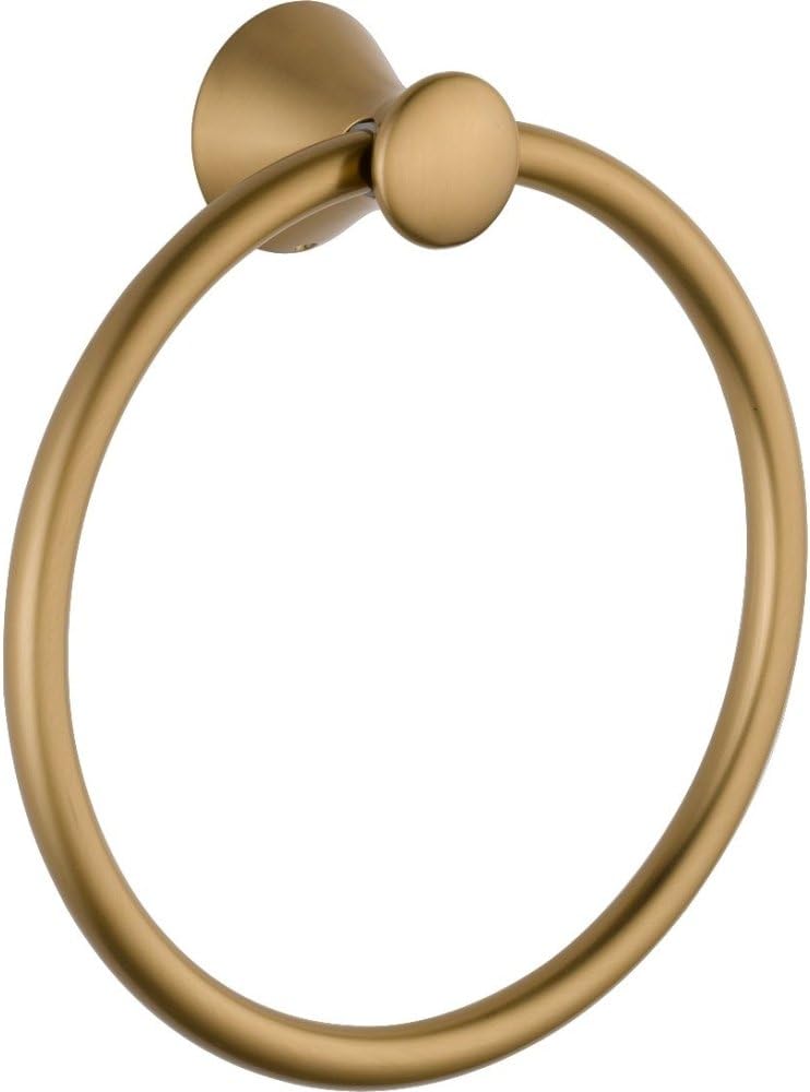 Delta 73846-CZ Towel Ring Modern Champagne Bronze