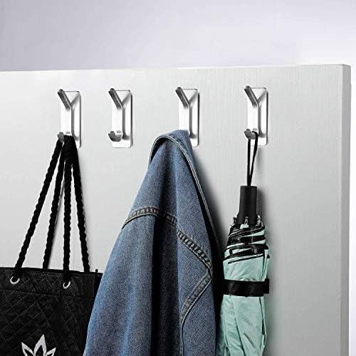 Durable Wall Towel Coat Hook 4-Pack