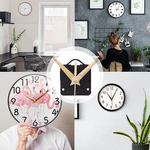 Elegantly Designed Accurate and Durable Wall Clock Mechanism Set