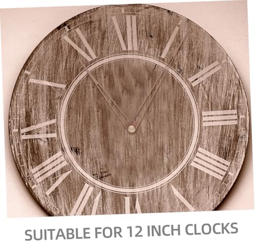 UKCOCO 5 Sets Wooden Clock Hands Replacement Kit