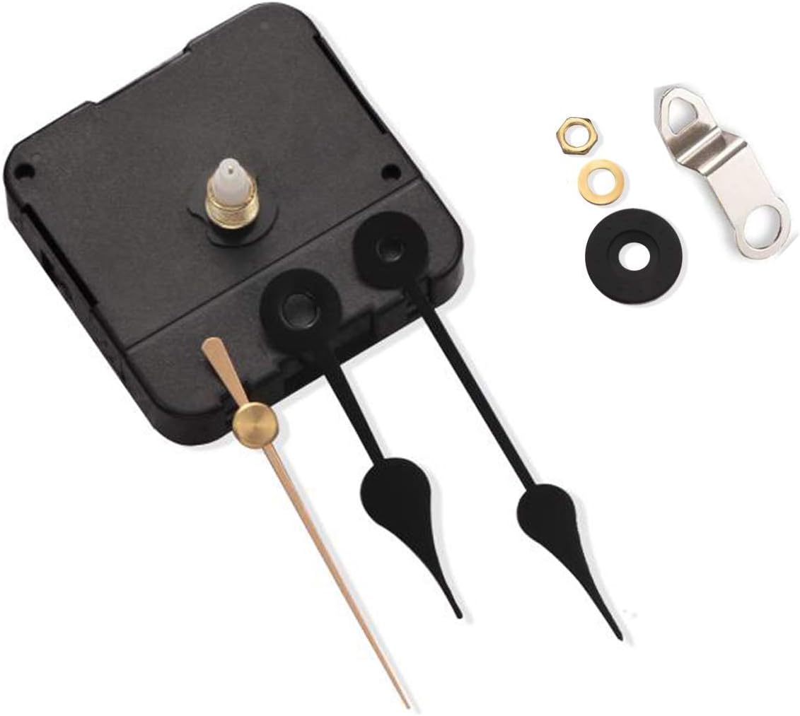 High-Quality Battery-Operated Clock Movement Parts for DIY Repair 2-Pack