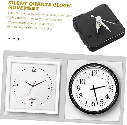 Mute Plastic Clock Movement Kit for DIY Clock Repairs