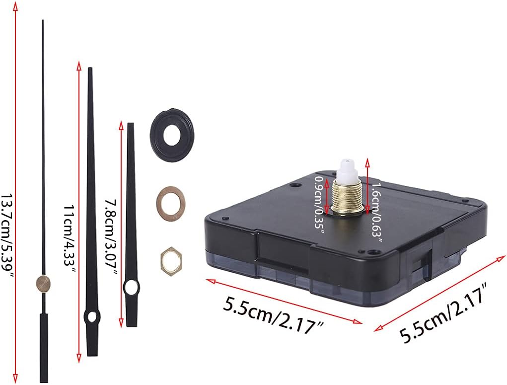 SecureWall Clock Motor Replacement Parts for Repair